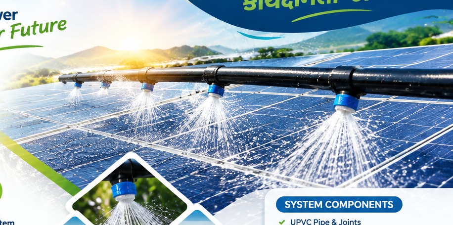 Solar Cleaning System in Action